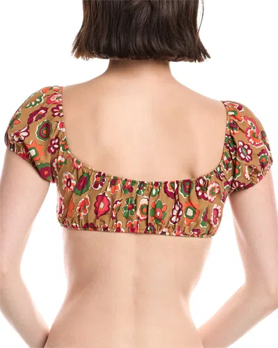 Montce Victoria Bikini Top In Brown