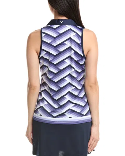 Callaway Gradient Stripe Top In Multi