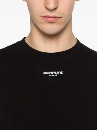 Murphy & Nye Logo-print T-shirt In Black