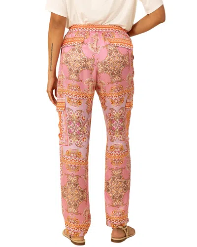Hale Bob Silk-blend Katie Pant In Pink