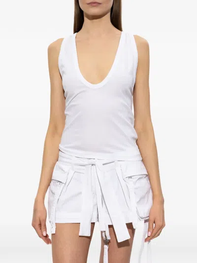 Dsquared2 Rope-detail Top In White