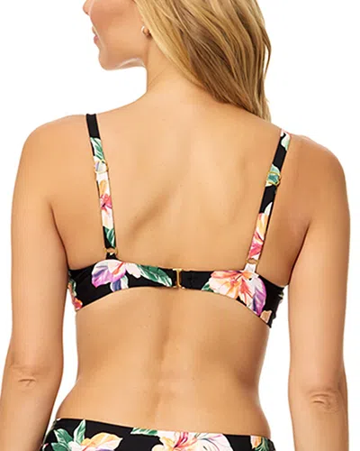 Leilani Gemini Bikini Top In Black