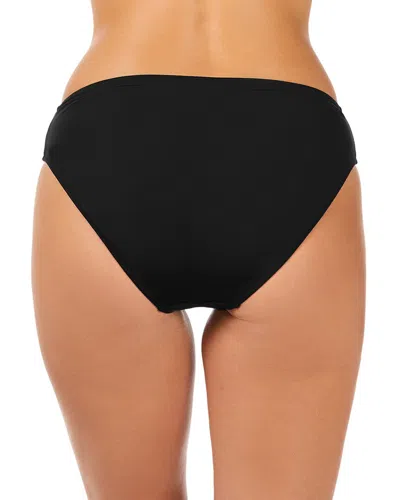 Leilani Shirred Side Basic Bottom In Black