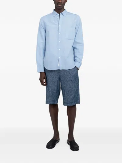 Minimum Raylan Drawstring Shorts In Blue