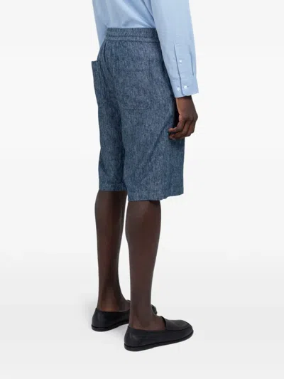 Minimum Raylan Drawstring Shorts In Blue