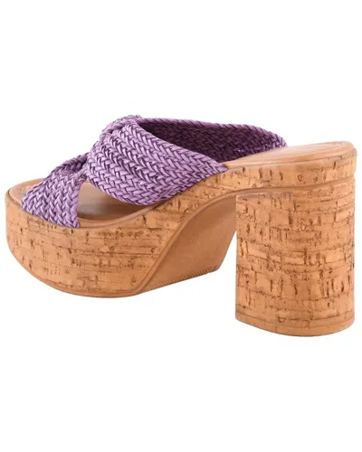 Seychelles Adorned Platform Sandal In Purple