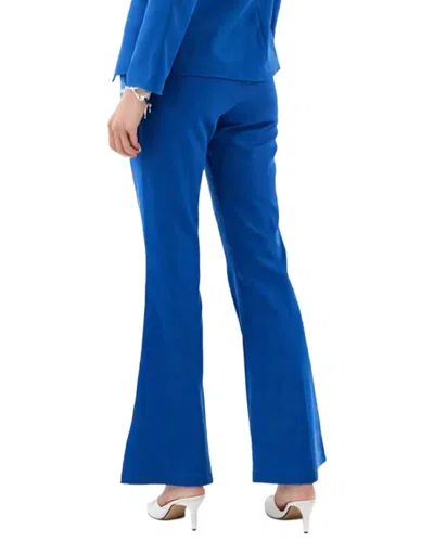 Extro & Vert Extro&vert Split Hem Trouser In Blue