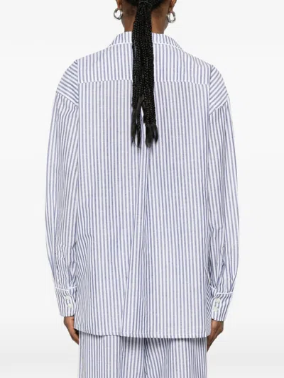 Riviera® Striped-pattern Shirt In Blue