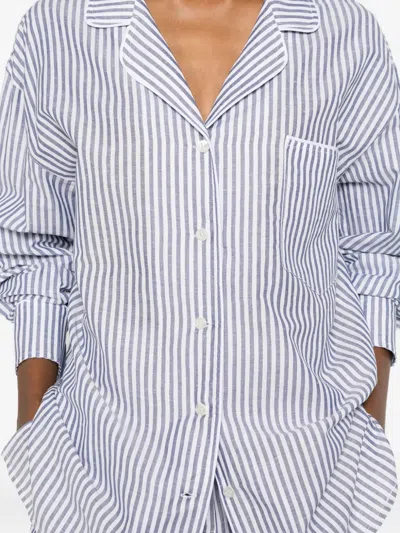 Riviera® Striped-pattern Shirt In Blue