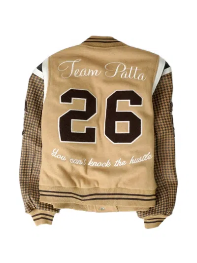 Patta Athletic P Houndstooth-pattern Jacket In Multi