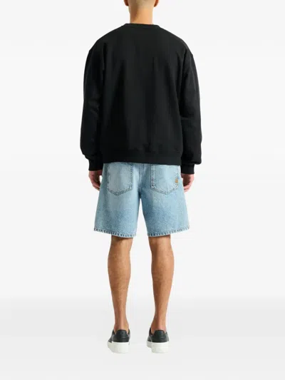 Balmain Vine Sweatshirt In Black