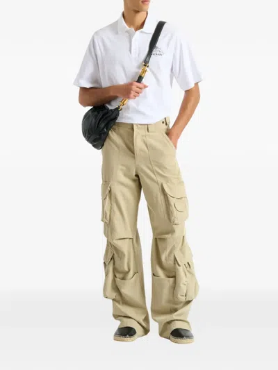 Balmain Vine Polo In White