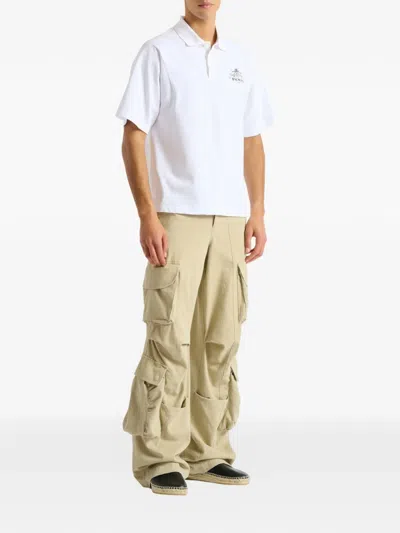 Balmain Vine Polo In White