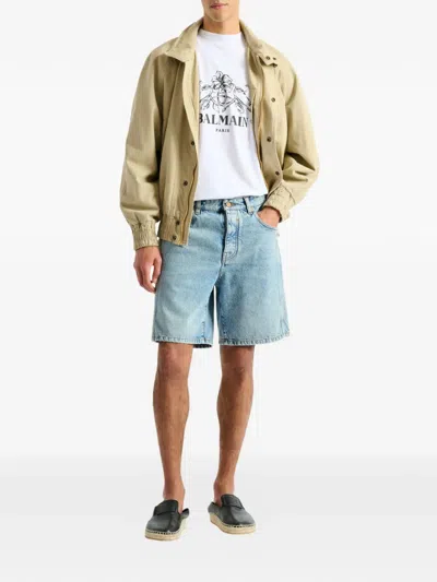 Balmain Vine T-shirt In White