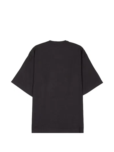 Hevo Drop-shoulder T-shirt In Black