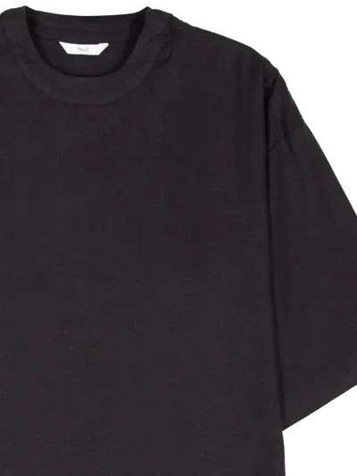 Hevo Drop-shoulder T-shirt In Black