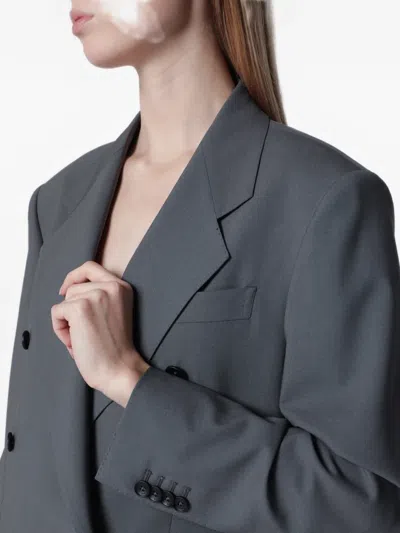 Tagliatore Loreley Double-breasted Blazer In Gray