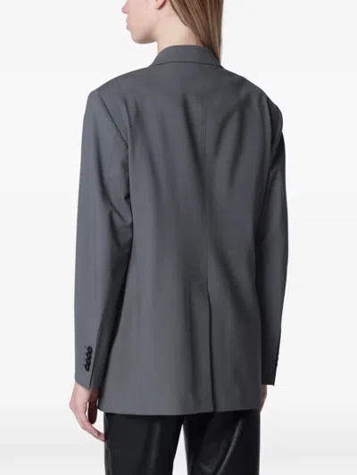 Tagliatore Loreley Double-breasted Blazer In Gray