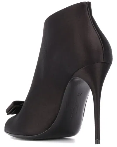 Ferragamo Vara Bow Leather Bootie In Multi