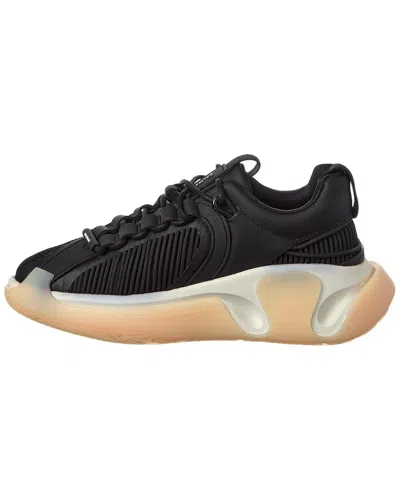 Balmain Runner Leather & Mesh Sneaker In Multi