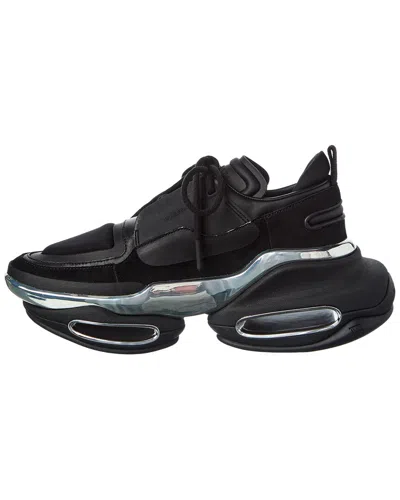 Balmain Leather Sneaker In Multi