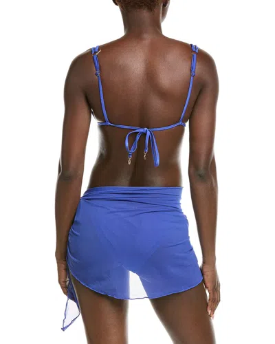 Catherine Malandrino 3pc Charms Bikini Set In Multi