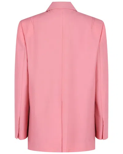 Givenchy Logo Suit Jacket In Pink