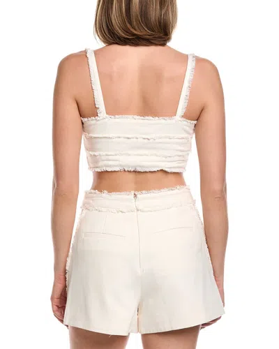 Amur Trinity Bra Top In White