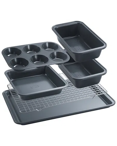 Black+decker 6 Pc Carbon Steel Bakeware Set In Multi