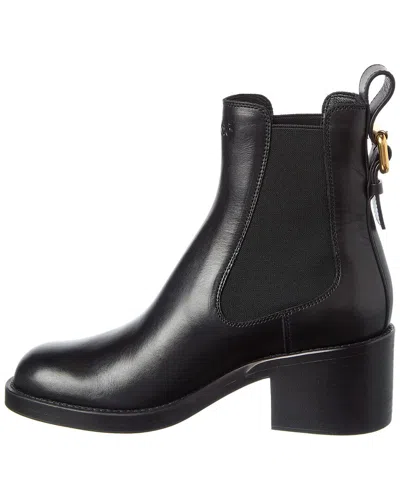 Chloé Dakota Buckled Leather Ankle Boots In Black