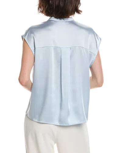 Vince Satin Shell In Blue