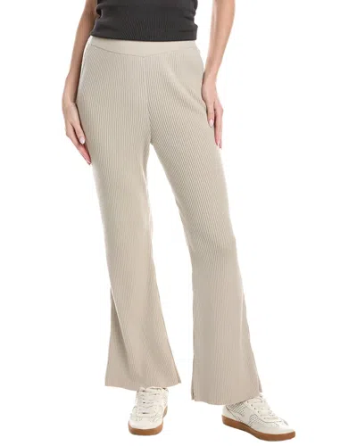 Akris Rib Wool-blend Pant In Neutral