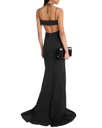 Camila Blanco Mini Dress In Black