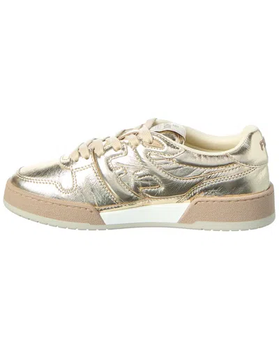 Fendi Match Leather Sneaker In Multi