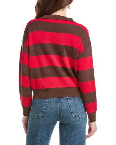 Madison Miles Sweater In Red