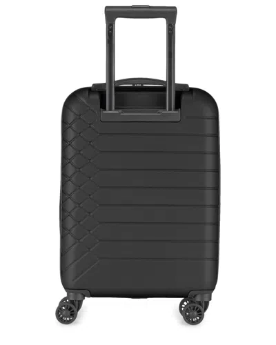 Bugatti Mecca Expandable 2pc Luggage Set In Black