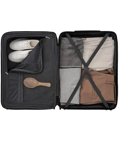 Bugatti Brussels Expandable 3pc Luggage Set In Gray