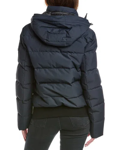 Moose Knuckles Down Puffer Jacket In Blue
