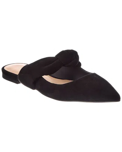 Stuart Weitzman Solange Suede Mule In Blue