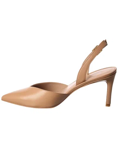 Stuart Weitzman Ryder 75 Leather Slingback Pump In Multi