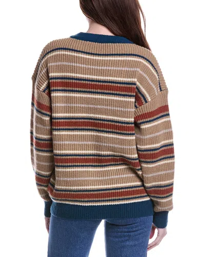 Serenette Knit Sweater In Brown