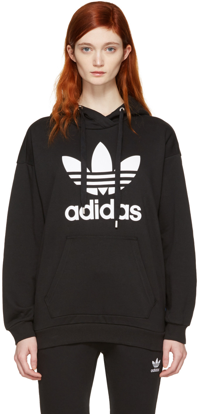 adidas originals sweatshirt with trefoil logo