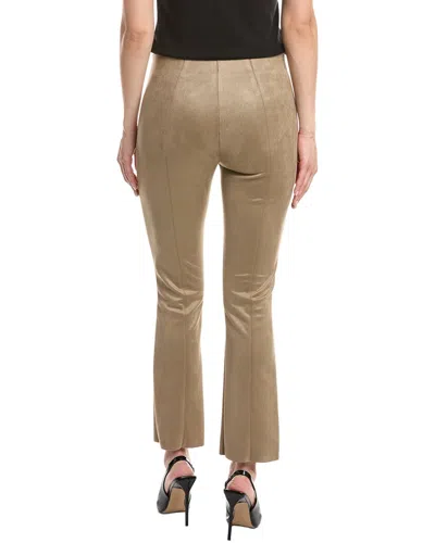 Joseph Ribkoff Scuba Suede Flared Pant In Java In Multi
