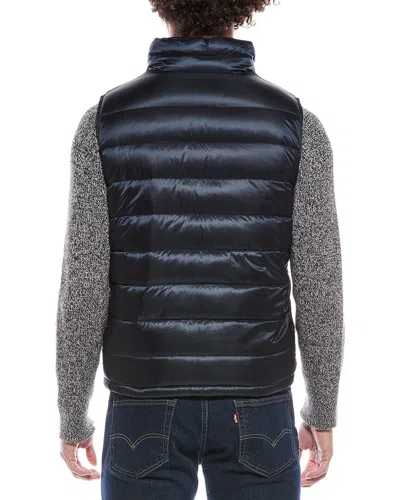 Herno Reversible Puffer Down Vest In Blue