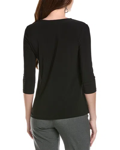 Joseph Ribkoff Solid Top In Black
