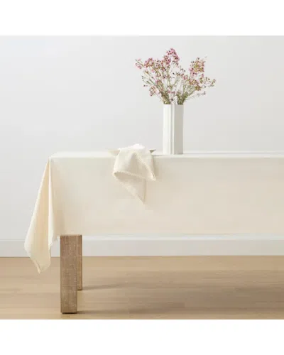 Lenox French Perle Solid Tablecloth In White