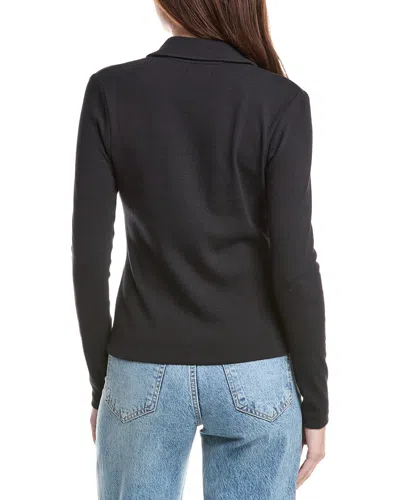 Grey State Top In Black