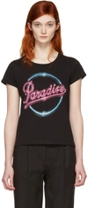 MARC JACOBS MARC JACOBS BLACK PARADISE T-SHIRT