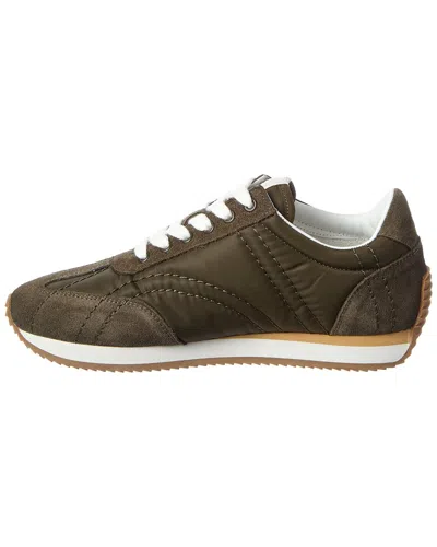 Totême Toteme Sport Suede-trim Sneaker In Animal Print