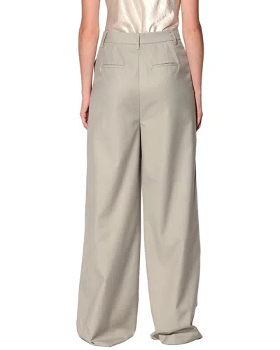 Walter Baker Casper Wide Leg Trousers In Gray